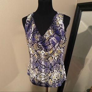 Calvin Klein snake print top